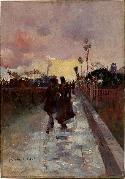 Charles conder Going Home Norge oil painting art
